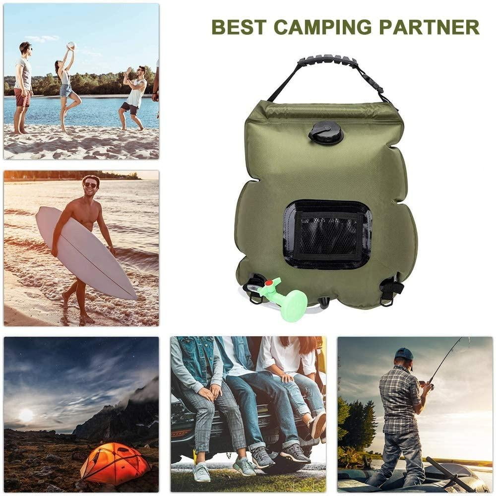 best camping shower bag