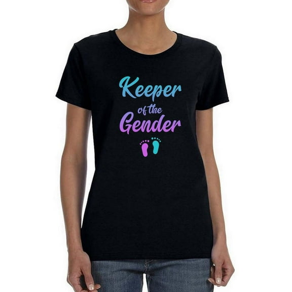Keeper Of The Gender T-Shirt Women -Smartprints Designs, Female 5X-Large