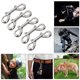 thumbnail image 1 of Hebilla Doble Cabeza 5 Uds Hebilla Dos Cabezas Acero Inoxidable Cerradura Bidireccional Llavero Accesorios para Correa Perro, 1 of 9