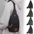 thumbnail image 1 of Fiudx Riñonera de Nailon Ajustable, Gran Capacidad para Teléfono y Artículos Esenciales, Bolsa Deportiva Multiusos, Ideal para Viajes, Ciclismo y Actividades Al Aire Libre, Duradera y Resistente Al A, 1 of 2