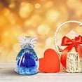 thumbnail image 6 of Natural Immortal Flowers Valentines Day Gifts, Angel Figurines Glass Cover with Preserved Forever Real Rose, Glowing Love Decorations Romantic Angel Flowers Gifts for Women, 1Pc(Blue,3.9x3.9x5.9"), 6 of 7