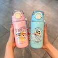 thumbnail image 4 of Taza Termo Crayon Shin-chan para mujer, taza con pajita para niños, taza de agua de acero inoxidable, taza para estudiantes de verano 2024, 4 of 5
