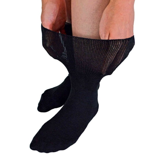 Extra Wide Bamboo Oedema Socks | Dr.Socks | Mens & Ladies | Socks for Swollen Feet Ankles Legs