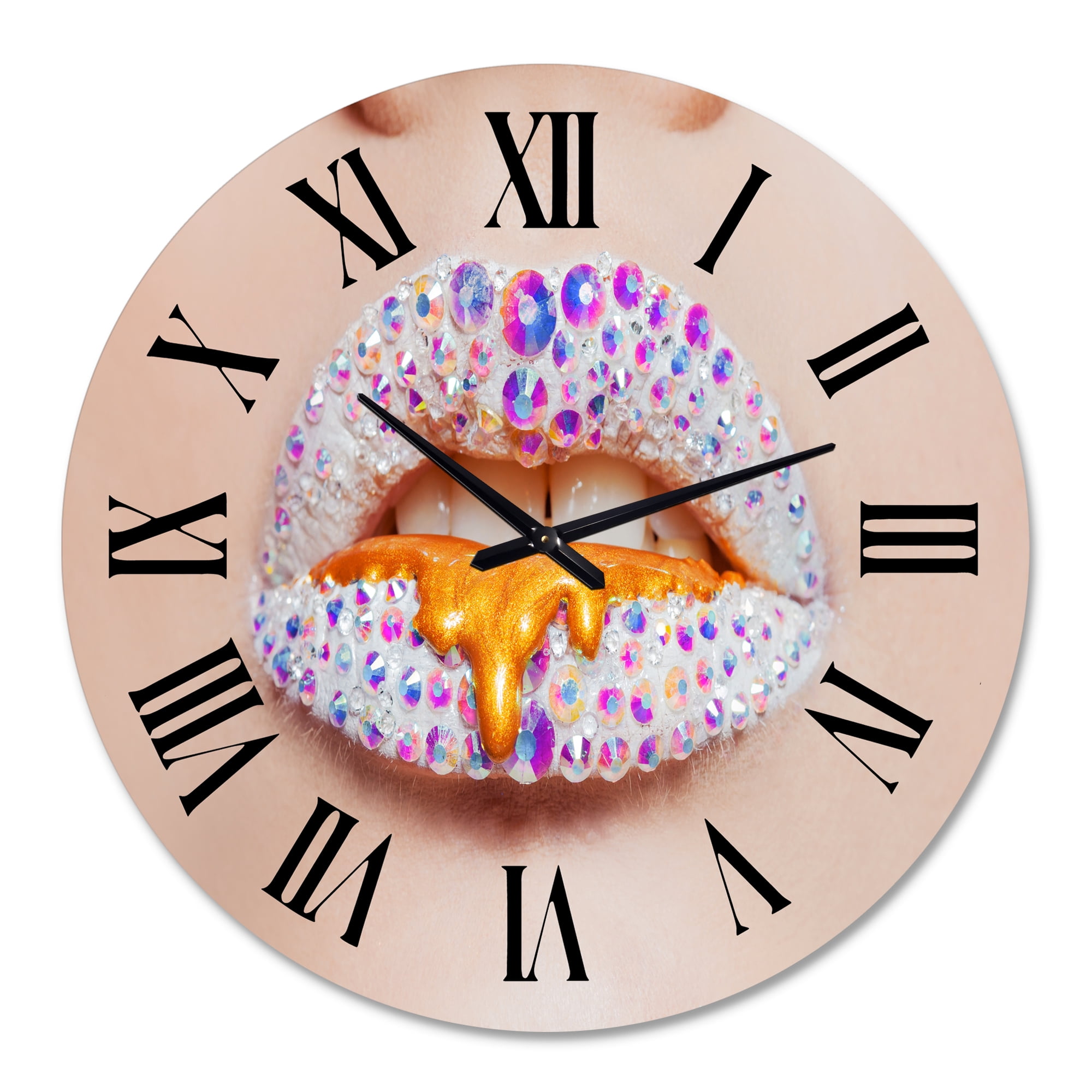 Designart 1 in Quartz Modern/Contemporary Wall Clock