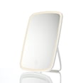 thumbnail image 1 of Jordan Judy Ecochain Miroir de Meuble-Lavabo LED 3 Tons avec Angle Réglable, Batterie 2400mAh, et Charge Micro-USB - Design ABS Blanc & Verre, 1 of 6