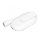 thumbnail image 4 of Luz de lectura de libros USB recargable 3 niveles de colores brillo ajustable Clip flexible en luz de libro luz nocturna de libro blanco, 4 of 12