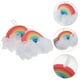 thumbnail image 2 of BRIGHTFUFU 2 cepillos de ducha con diseño de arcoíris para niños, esponja de baño, esponjas de baño, exfoliantes corporales., 2 of 8