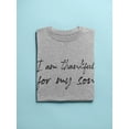 thumbnail image 3 of I Am Thankful For My Son Women T-Shirt, Female XX-Large, 3 of 4