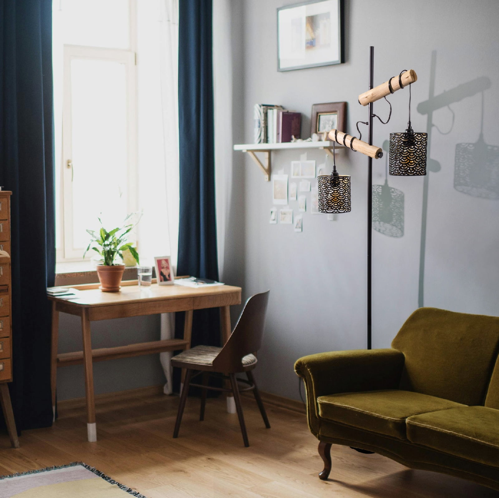 Woven Floor Lamp