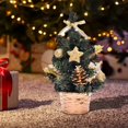 thumbnail image 6 of Mini Christmas Tree Christmas Decorations Festive Tabletop Pendants, 6 of 6