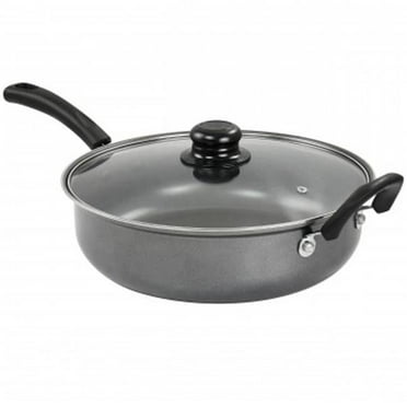 Gibson Everyday Highberry Aluminum Non-Stick Chicken Fryer, 11", Gray