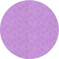 thumbnail image 1 of Ahgly Company Indoor Round Patterned Violet Purple Area Rugs, 5' Round, 1 of 6
