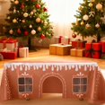 thumbnail image 4 of Tablecloth Festive Holiday Dining For Kitchen Party Buffet Rectangle Cover, 4 of 7