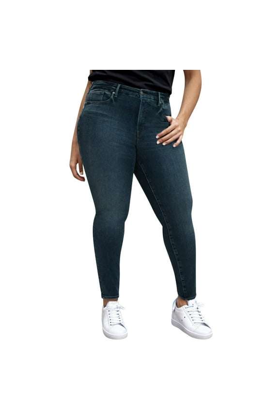 Curvy Jeans For Women Women's Plus Size Relaxed Fit Straight Leg Jean(Blue,XXL)