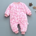 thumbnail image 2 of Toddler Kid Jumpsuit Pants Clothes Newborn Infant Baby Girls Boys Print Thick Warm Jumpsuit Playsuit Romper Clothes Summer Jumpsuit For Girls Boys, 2 of 4