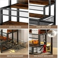 thumbnail image 3 of 3 Tier Coffee Syrup Rack Organizer, 12 Water Bottles Holder Stand for Kitchen  Storage, 3 of 6