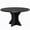 Black, variant on Round Dining Table for 4 Modern Pedestal Table with Sturdy Base 47 Inch Kitchen Furniture