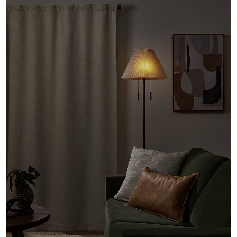 Better Homes & Gardens Chenille Blackout Curtain 50"W x 84"L photo 6