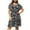 Navy formal dresses for women, variant on up to 60% off Gifts wycnly Formal Dresses for Women Party Vintage Elastic Waist Ruffle Swing Plus Size A Line Dresses Square Neck Short Sleeve Floral Summer Mini Dress Navy XXL