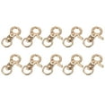 thumbnail image 1 of Uxcell Lot de 10 Crochets Pivotants à Gâchette, Alliage de Zinc, Or, 1 of 6