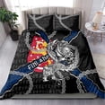 thumbnail image 3 of Finland Vikings Bedding Set Nordic Lion Bound in Runes and Chains DT02, 3 of 7