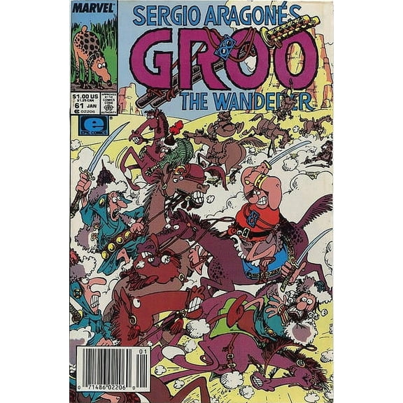 Groo the Wanderer #61 (Newsstand) VF ; Epic Comic Book