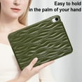 thumbnail image 4 of ELEHOLD Soft Case for iPad 10th Generation 10.9" 2022, with Ripple Design Slim Lightweight Shockproof Anti-Scratch Case for iPad 10th Gen 10.9 inch,Darkgreen, 4 of 7