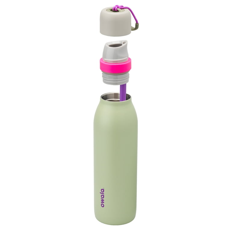 Owala FreeSip Twist Neo Sage, 18 oz Stainless Steel Water Bottle