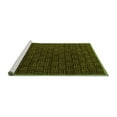 thumbnail image 2 of Ahgly Company Machine Washable Indoor Rectangle Abstract Green Modern Area Rugs, 5' x 7', 2 of 4