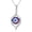 Multi, variant on Evil Eye Necklace Sterling Silver Blue Eyes Pendant Necklace Luck Amulet Ojo Turco Jewelry Gift for Women Mother