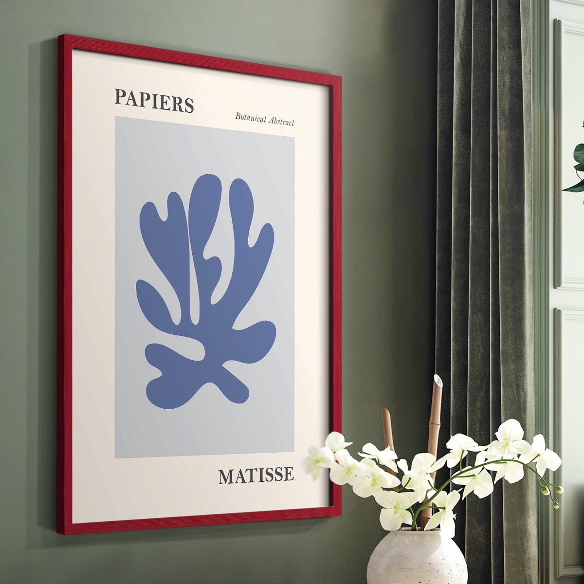 Matisse CCLXXIV in Solid Wood 11 x 14 Framed Print