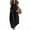 Black, variant on Button Down One Piece Jumpsuits for Women Loose Fit Women’s Solid Summer and Linen Button with Pocket Comfortable Plain Sleeveless Casual Wide Leg Jumpsuit Romper Jumpsuit Green L