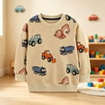 thumbnail image 2 of Toddler Boys Girls Hooded Sweatshirt Pullovers Long Sleeve Hoodie Kids Cotton Crewneck Fall Tops Blouse for 6-12 Months 12-24 Months 2T 3T 4T 5T 6T 7T 8T 9T Children 2-3 Years, 2 of 6