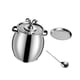 thumbnail image 4 of Recipiente de Acero Inoxidable de 2,5 L Resistente a Temperaturas para Manteca. Incluye Colador para Cocinar en Casa O en ., 4 of 8