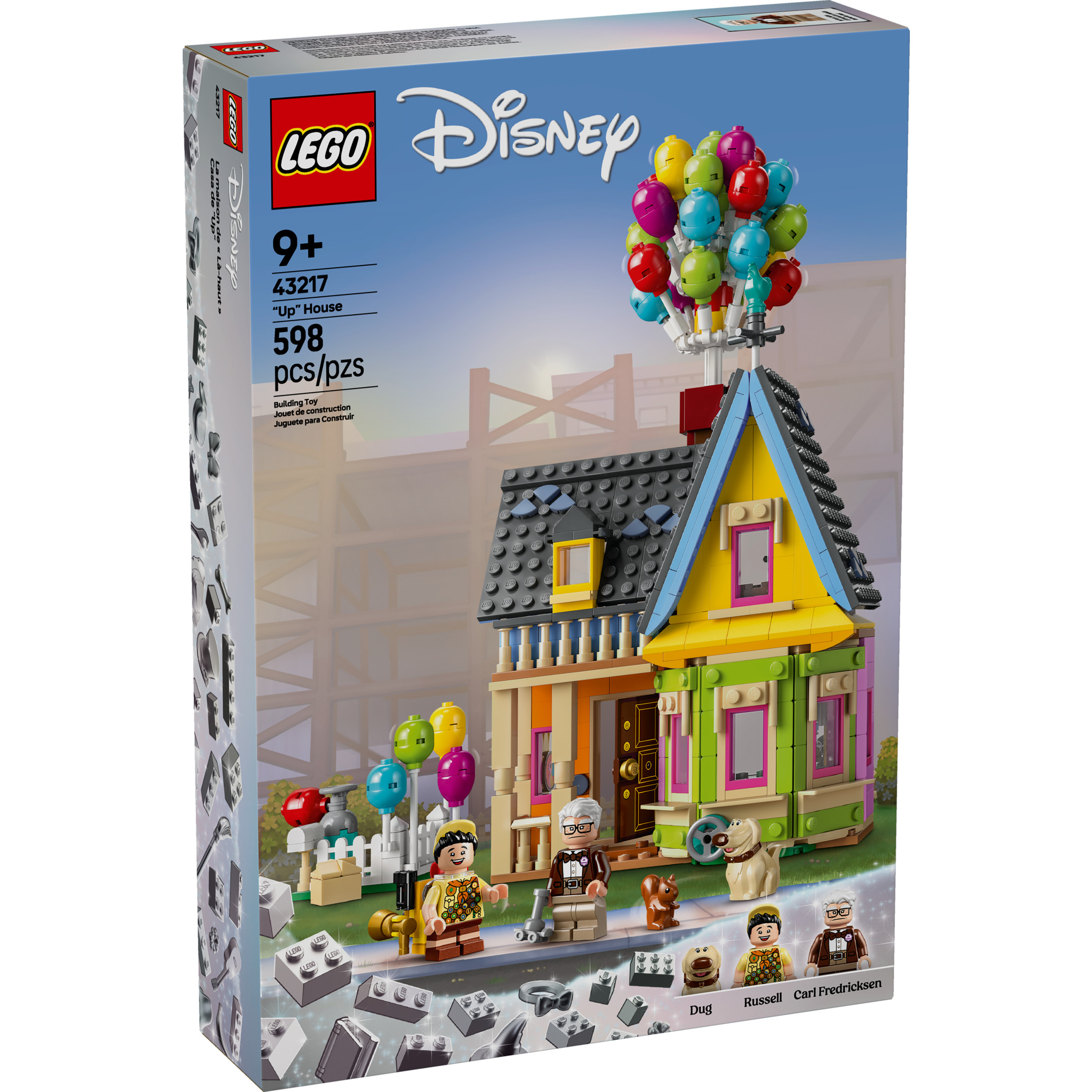 LEGO Disney y Pixar Casa de Up 43217 Set de Construcción Clásico de Celebración Disney 100 para Niños y Fans de Películas Mayores de 9 Años, Regalo Divertido para Fans de Disney y Amantes del Juego Creativo 2