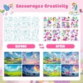 thumbnail image 6 of homicozy Art & Craft Activity for Kids-Foil Fun Unicorn & Princesses,No Mess Art Crafts for Girls,DIY Foil Foam Stickers,Creative Activity Kits,Kids Travel Toys,Gifts for Girls & Boys Ages 4-10, 6 of 8