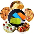 thumbnail image 3 of Lubelski Silicone BBQ Sauce Oil Brush Handle Cake Butter Pastry Cook Baking Barbeque Tool, 3 of 9
