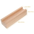 thumbnail image 4 of Full Length Mirror Base Floor Mirror Base Wooden Mirror Holder Full Length Mirror Block Base, 4 of 9