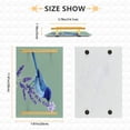 thumbnail image 3 of Ryvnso Bird Lavender Flower Bathroom Tray Vanity Countertop Trays Acrylic Organizer, 3 of 7