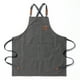 thumbnail image 1 of Advancent Delantal de lona, ​​delantales de trabajo gruesos, fundas de delantales, ropa de trabajo cómoda, accesorio de cubierta, vestido para el Utensilios de cocina Gris Advancent HA011664-09, 1 of 6