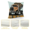 thumbnail image 4 of You Gotta Get It Up Dump Truck Driver Funny Trucker Throw Pillow, 4 of 5