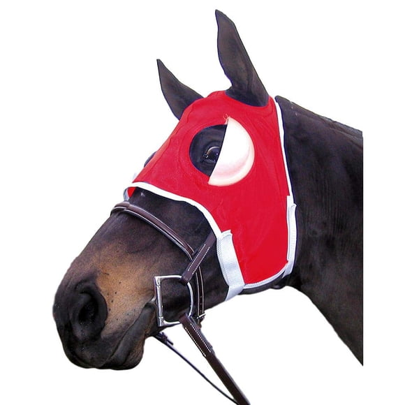 Intrepid International Full Cup Blinker Hoods, Red