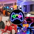 thumbnail image 6 of XIHAMA Neon Sign Gamepad Shape LED Neon Signs for Wall Decor, Dimmable Game Shaped Neon Lights for Bedroom Game Room Decor Teen Boys Gamer Party Gaming Wall Decoration Gift Wall Signs, 6 of 6