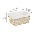 thumbnail image 2 of Hometrends Lined Rolled Paper Basket, 2 of 4