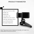 thumbnail image 2 of serony Universal Safe Sun Visor Car Phone Holder Car Navigation Holder Clip Install On Mirror Handle For Mobile Phonev, 2 of 6