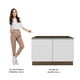 thumbnail image 5 of Mueble de Cocina Para Tarja Madesa Glamy 120 cm 2 Puertas (Sin Tablero ni Tarja) Marrón/Blanco, 5 of 5