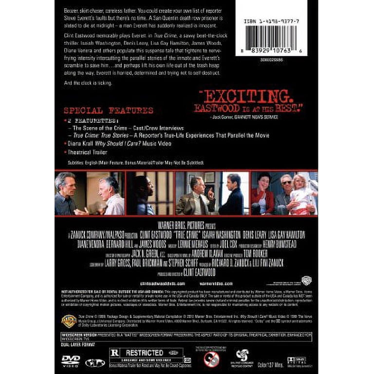 トゥル―・クライム殺人事件 [DVD] rdzdsi3 True Crime (DVD) - Walmart.com