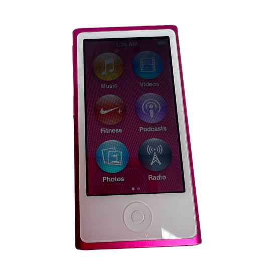 Apple iPod Nano 8th Gen 16GB Hot Pink MP3 Used Like New - Walmart.ca