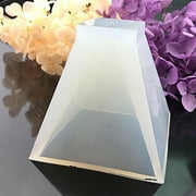 KINGBEST DIY Handmade Geometry Dried Flower Resin Epoxy Decoration Silicone Mold for Resin Epoxy, Candle Wax, Soap, Bowl Mat e