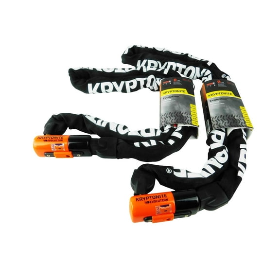 Kryptonite Evolution Series 4 1016 5.25 ft Integrated Chain 2-Pack